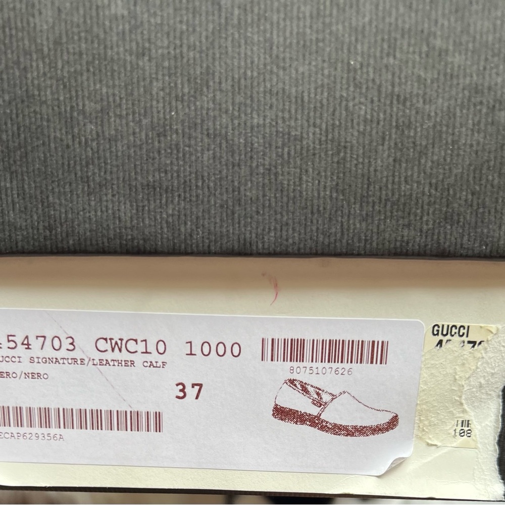 ✨SALE ✨Gucci Black leather microguccissima Espereldies. - Picture 9 of 11